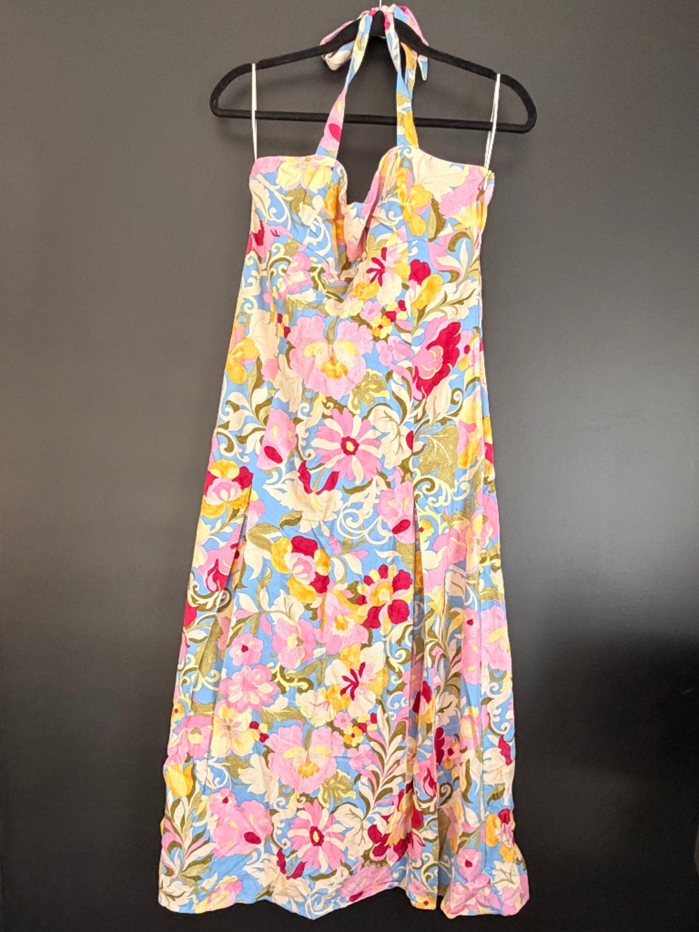 Zara Line Floral Dress